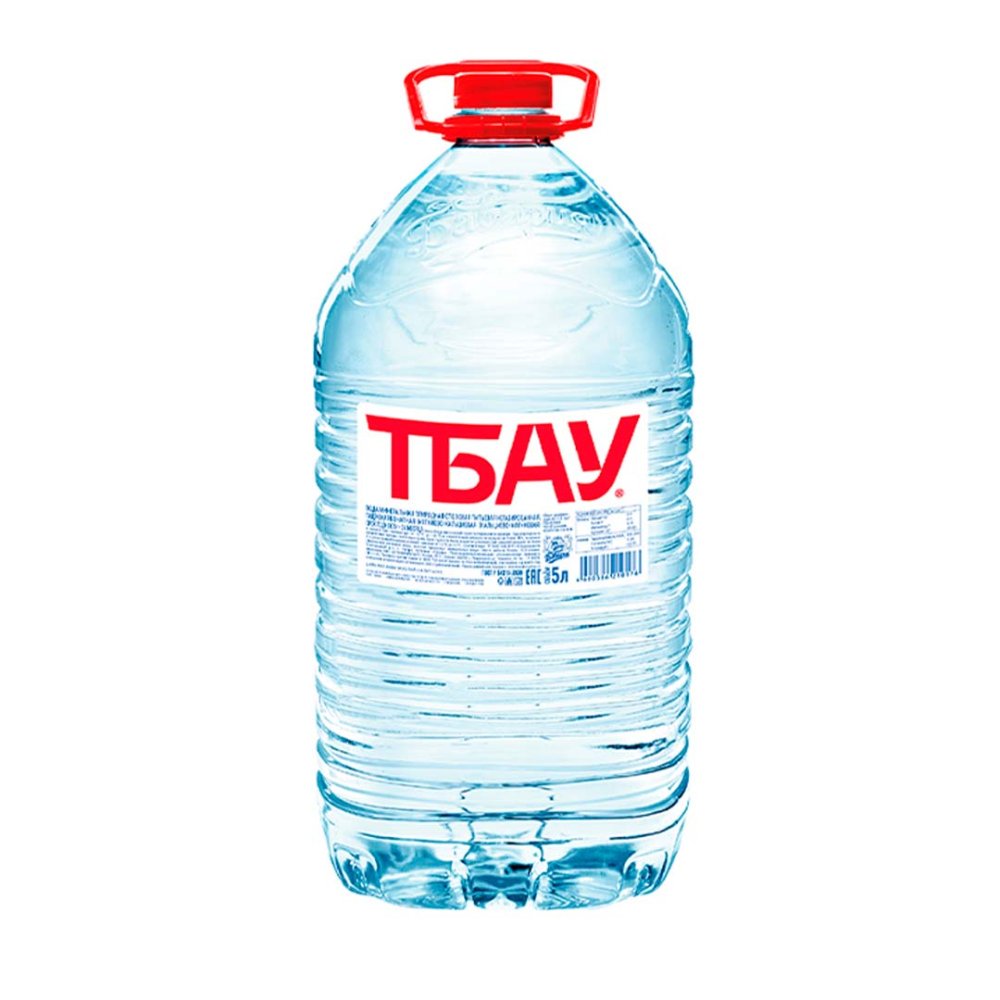 Горная родниковая вода «ТБАУ» негазированная пэт 5л