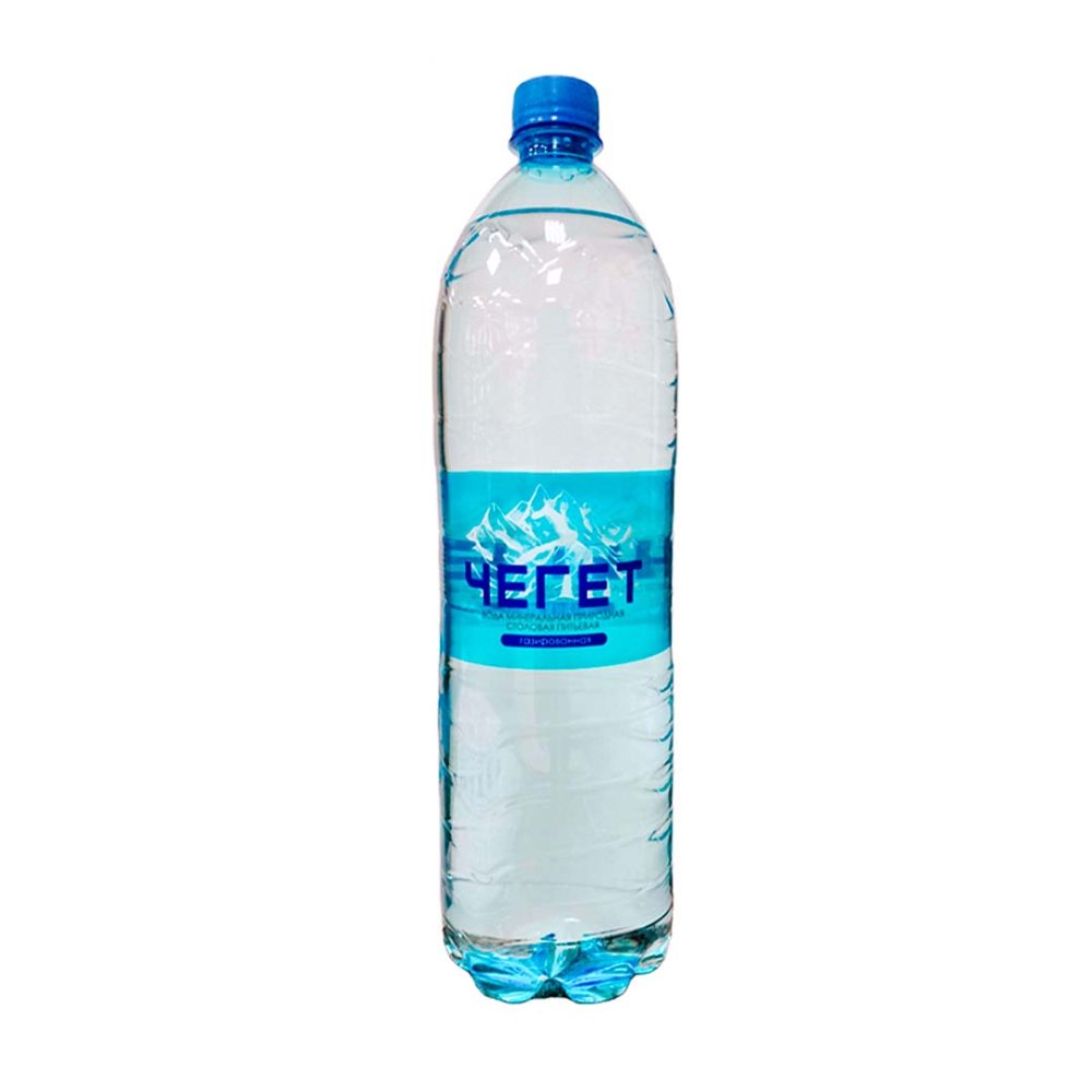 Вода минеральная "Чегет" газированная пэт 1,5л