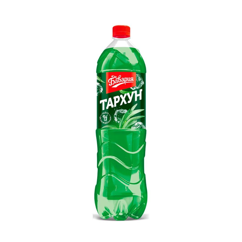 Сладкий газированный напиток "Бавария Тархун" пэт 1,5л