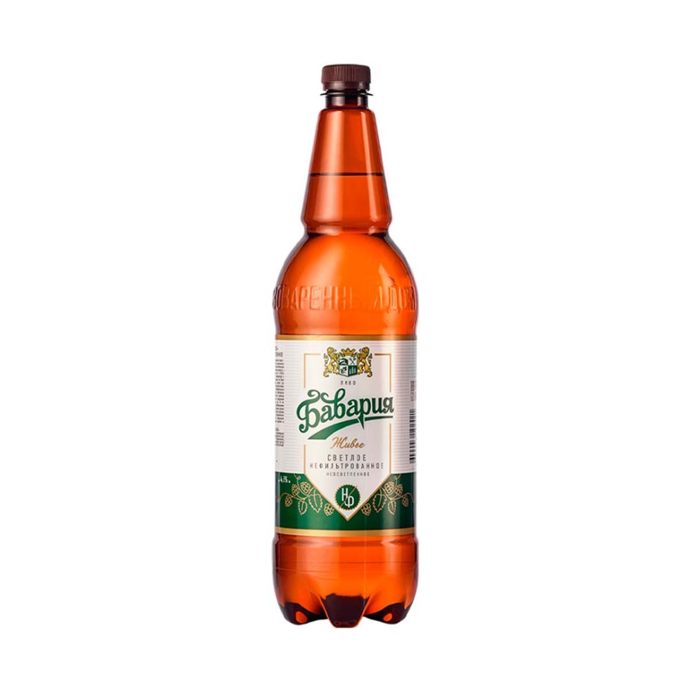 Бавария «Светлое» нефильтрованное пэт 1,5л
