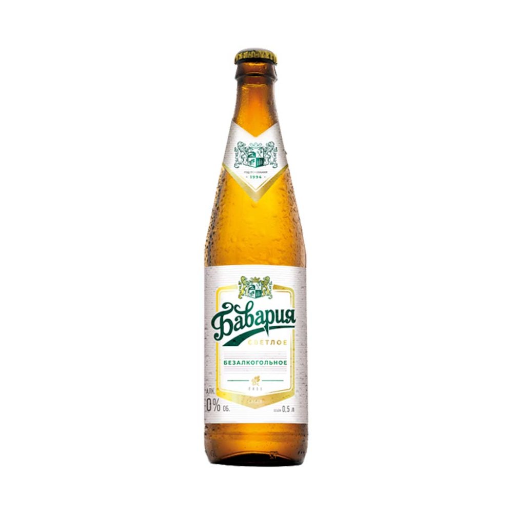 Бавария «Светлое» безалкогольное с/б 0,5л
