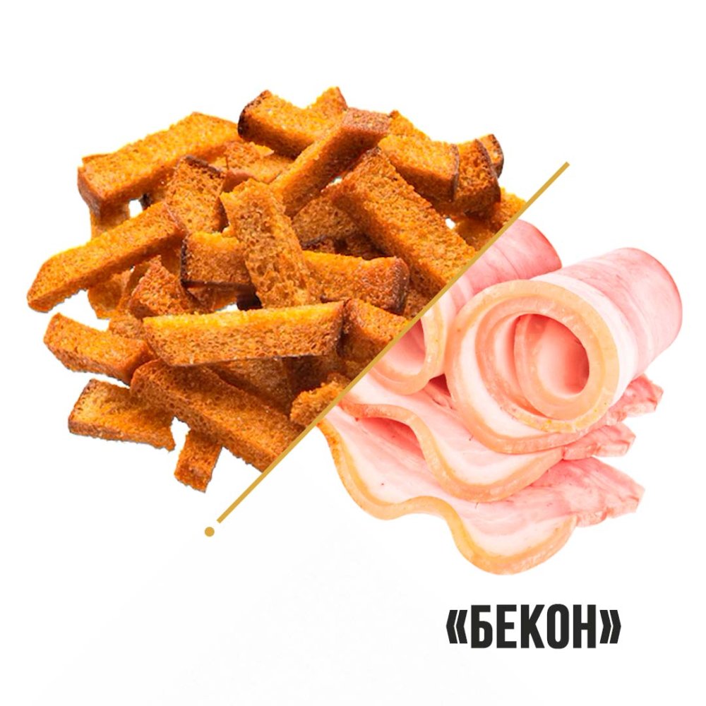 Гренки пшеничные Дон Крутон "Бекон" 1кг