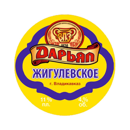 Пиво Дарьял "Жигулевское" светлое живое