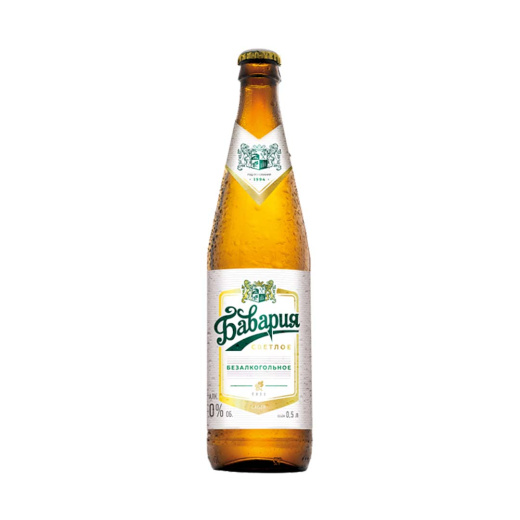 Бавария «Светлое» безалкогольное с/б 0,5л